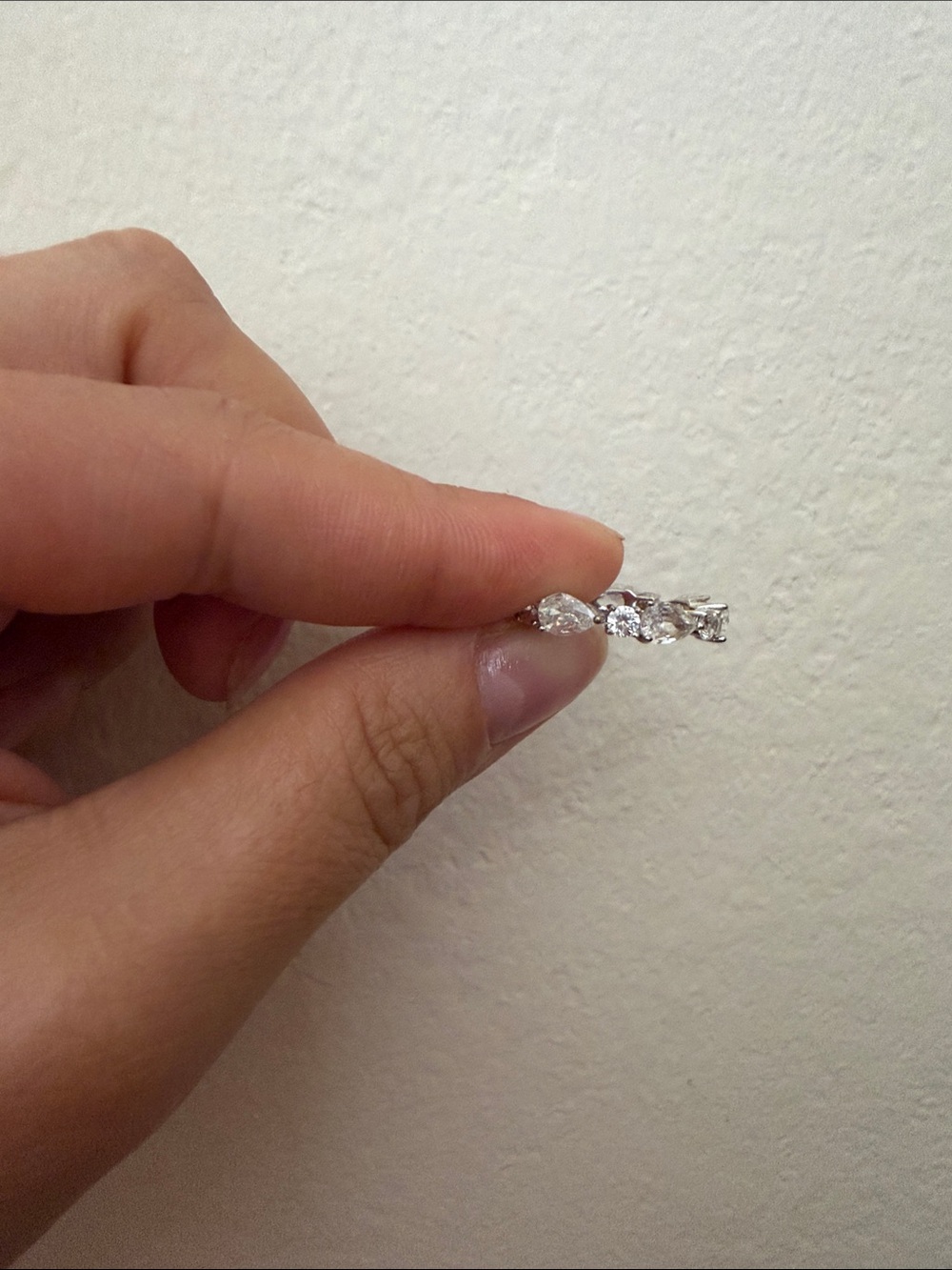 Silver ring size 7
